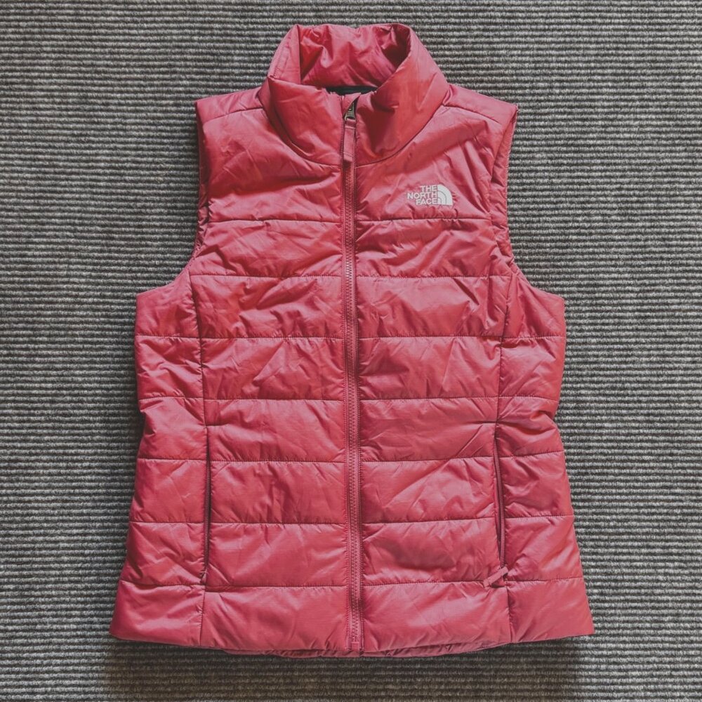 The North Face Flare Pink Women’s Down Puffer Vest Size Small